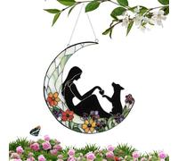 Arroopu Atrapaluz | Puzle 2D Multicolor Decoración del Hogar,Colgante Cachorro Decoración Jardín,para Inauguración De Casa, Cumpleaños, Regalo para Mujeres, Esposa, Hermanas, Tías, Amigas
