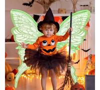 Arroopu Disfraz De Mariposa,Para Disfraz de Halloween con Alas de - Accesorios de Disfraces con Mágica y Orejas para Niñas Adolescentes Adultas
