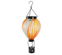 Arroopu Lámpara Solar de Globo Aerostático | Lámpara Decorativa Jardín - Luces Decorativas Para Jardín - Para Propietarios, Paisajistas, Anfitriones De Fiestas, Sendero, Patio, Valla, Porche, Boda
