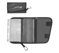 Arroopu Organizador De Señuelos Blandos para - Bolsillo Porta Señuelos De - Porta Cebos Blandos Portátil para Agua Salada Dulce Lanzado Kayak Camping Senderismo | para Exteriores Al