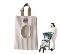 Arroopu Porta Toallitas, Porta Toallitas Húmedas Portátil, Dispensador Reenable con Bolsa Extraíble para Coche, Bolso De Pañales, Gimnasio Y Carrito