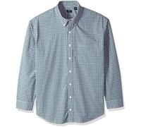 Arrow 1851 Camisa de Manga Larga con Botones de Manga Larga Hamilton para Hombre - Azul - X-Large Tall