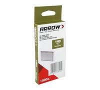 Arrow 18BN - Clavos de aparejo (16 mm, 1000 unidades, acero galvanizado) | Clavos para grapadora manual, grapadora eléctrica y grapadora inalámbrica, ideal para listones de madera y muebles