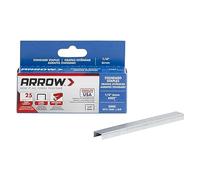 Arrow 202 grapas estándar de 1/4 pulgadas de longitud, suministros de oficina de acero galvanizado para grapadoras de escritorio para negocios, suministros de aula, oficina en casa y uso de