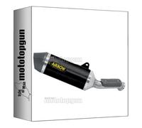 arrow 71943AKN tubo de escape homologado race-tech aluminio negro fondo carby compatible con cf moto 800 mt touring 2022 2023 mototopgun