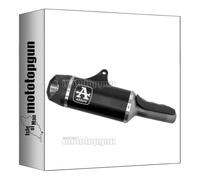 arrow 71954AKN tubo de escape homologado indy-race aluminio negro fondo carby compatible con honda cb 750 hornet 2023 mototopgun