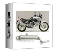 arrow 72605PD tubo de escape homologado paris dacar acero compatible con honda xrv 750 africa twin 1993 1994 1995 mototopgun
