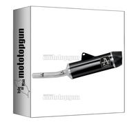 arrow 72626AKN tubo de escape homologado indy-race aluminio negro fondo carby compatible con yamaha tenere 700 2021 2022 2023 mototopgun
