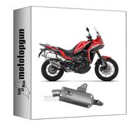 arrow 72640AO tubo de escape homologado indy-race aluminio compatible con moto morini x-cape 650 2022 2023 mototopgun