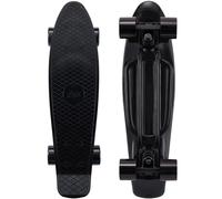 ARROW BOARD - Monopatín de 22 y 27 Pulgadas, KMX Mini Cruiser Skateboard para niños, Adolescentes y Adultos, Estilo Retro Penny Board (22 Pulgadas Negro)