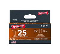 Arrow El sujetador 257 2 Paquete genuino T25 / T2025 7/16 pulgadas Staples, 1, 000 por paquete