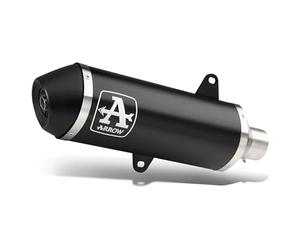 ARROW MARMITTA OMOLOGATA URBAN ALLUMINIO DARK KYMCO XCITING 400I S '18/19 RIC.ARROW