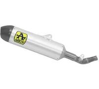 ARROW RACE-TECH TITANIUM SILENCER WITH CARBY END CAP HONDA CRF 450L '19 HOMOLOGATED RACE TECHTITANIUM SILENCER WITH CARBON END CAP AND WITH WELDED LINK PIE