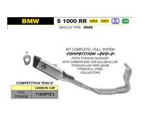 ARROW Sistema Completo Competition Evo-2" Full Titanium" - 71205PTZ