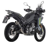 Arrow Sistema de escape Indy Race Evo S/O ALU BL Tapa terminal VA 450 MT