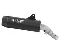 Arrow Sistema de escape Rebel EG-BE S/O VA BL CMX1100 T Tapa final CB