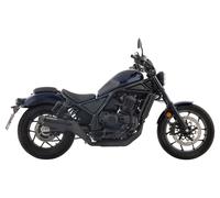 Arrow Sistema de escape Rebel EG-BE S/O VA BL Tapa final CB CMX1100