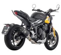 Arrow Sistema de escape Veloce con EG-BE K/A BL TRIDENT660 21-
