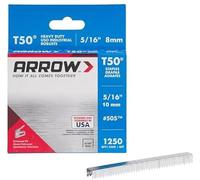 Arrow T50 - Grapas (caja con 1250 unidades, 10 mm)