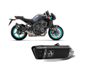 ARROW Terminal Racing pista titanio empalme soldado Yamaha MT-10 '22/23 con fondo CARBY RIC.ORIG.+RIC. ARROW