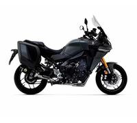 ARROW THUNDER ALUMINIUM DARK SILENCER WITH CARBY END CAP" Yamaha TRACER 9 '21 HOMOLOGATED ALUMINUMDARK THUNDER SILENCER WITH CARBON ENDCAP