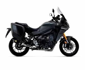 ARROW THUNDER ALUMINIUM DARK SILENCER WITH CARBY END CAP" Yamaha TRACER 9 '21 HOMOLOGATED ALUMINUMDARK THUNDER SILENCER WITH CARBON ENDCAP