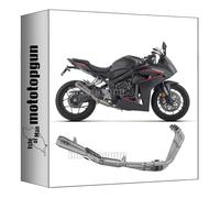arrow tubo de escape completo race open pro-race titanio compatible con honda cbr 650 r 2026 mototopgun std 71069pr