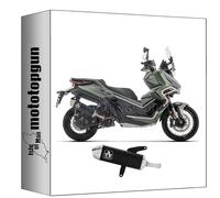 arrow tubo de escape homologado urban aluminio negro compatible con zontes zt368-g 2025 2026 mototopgun 53553an