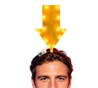 Arrowhead Headwear | Light Up Funny Headwear | Novelty Headband | For Women Mens Festivasl Ceslebrations Holidsay Gatherings Carnivals Single's Parties Cosplay Photographys