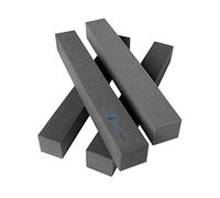 Arrowzoom 4 Bloque relleno bass trap trampas para bajos paneles acústicos 7.5x7.5x60cm Insonorización absorbente tratamiento acústico bajas frecuencias 60-300 hz estudio de grabación Negro 1160