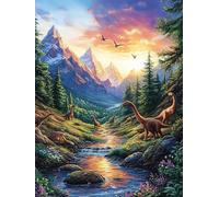 Arroyo del Valle Rompecabezas 1000 Piezas Cartón para Toda La Familia Cuentos de Hadas de Animales Salvajes fantásticos Tiempo Libre Entretenimiento Sin Pantalla 1000 P