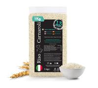 Arroz Carnaroli Italiano 1 kg - Grano Largo y Rico en Almidón - Ideal para Risottos, Ensaladas y Platos Gourmet - Sin Gluten - Made in Italy - 13 di Ilaria