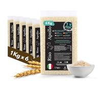 Arroz Italiano Apollo 6 kg - Sin Gluten, Aromático, Alternativa al Basmati - Cultivado en Piamonte, Italia - Calidad Tradicional Italiana - Ideal para Pescado, Carne y Verduras | 13 di Ilaria