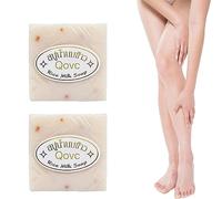 arroz tailandés, 65 g arroz para cara y cuerpo, leche arroz Barra limpieza multifuncional, Jabón hecho a mano leche arroz, Jabón blanqueador leche