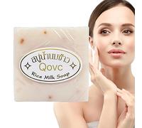 Arroz Tailandés | Barra tailandesa limpiadora jabón hidratante con múltiples usos,Suministros viaje Productos para el cuidado la piel para lavarse las manos, desmaquillarse,
