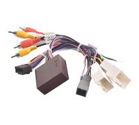 ARRPO Cable Adaptador estéreo Adaptador de Cable for Radio estéreo Coche Android 16 Pines for Mitsubishi, Pajero (2014-2020) y Outlander(with Canbus)