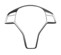 ARRPO Cubierta embellecedora del Marco del Volante del Coche ABS, for Mercedes Benz, for ABCE Cla CLS Gla Glk Clase W176 W246 W204 W207 Fundas para Volante de Coche