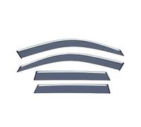 ARRPO Deflectores de viento for coche, for PORSCHE, for MACAN 2014-2022, deflectores de viento en el techo, viseras laterales, protectores contra la intemperie, decorativos adhesivos, accesorios for c