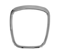 ARRPO Embellecedor Cromado for Volante de Coche, Emblema, Insignia, Marco, Pegatina de centrado de Lentejuelas, for Audi, for A3, A4, B6, B7, B8, A5, A6, C6, Q7, Q5 Fundas para Volante de Coche