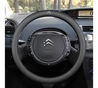 ARRYEDCN Coche Funda Volante, para Citroen C4 Grand Picasso 2006 2007 2008 2009 2010 Durabilidad Seguridad Antideslizante Suave Transpirable Funda Protectora del Volante 37-38cm,O