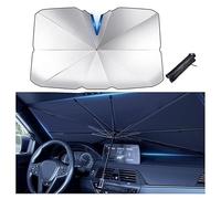 ARRYEDCN Parasol Paraguas Coche, para FIAT 500 500l 500s 500x/Fiat Tipo 2015-2020 con Anti UV Rayos Parasol para Parabrisas de Coche Parasol Delantero del Coche Aislamiento Térmico