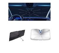 ARRYEDCN Parasol Paraguas Coche, para Hyundai ix35 i20 i30 i40 ix20 ix30 ix35 ix45 ix25 con Anti UV Rayos Parasol para Parabrisas de Coche Parasol Delantero del Coche Aislamiento Térmico,B