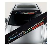 ARRYEDCN Tira Solar para Parabrisas de Coche, para Seat FR + Leon Ibiza Cupra Delantero Ventana Parabrisas Pegatina protección Solar Impermeable Pegatina,A