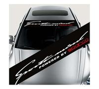 ARRYEDCN Tira Solar para Parabrisas de Coche, para Seat Leon MK4 2020-2024 Delantero Ventana Parabrisas Pegatina protección Solar Impermeable Pegatina,C