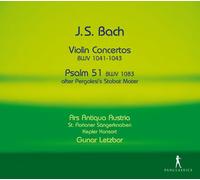 Ars Antiqua Austria – Conciertos de violín – CD – Digipak