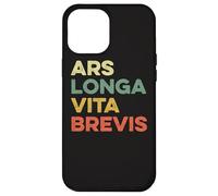 Ars Longa Vita Brevis - Teatro de Frases Latinas Carcasa para iPhone 12 Pro MAX