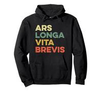 Ars Longa Vita Brevis - Teatro de Frases Latinas Sudadera con Capucha