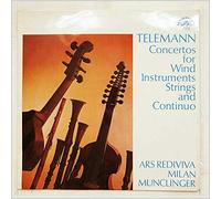 Ars Redivava, Milan Munchinger - Georg Philipp Telemann , Ars Rediviva Ensemble , Milan Munclinger - Concertos For Wind Instruments, Strings And Continuo - Supraphon - 1 10 1045
