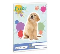 Ars Una: Cuaderno liso con diseño de Golden Retriever - A5