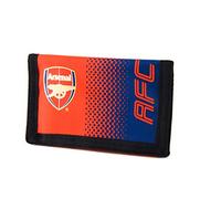 Arsenal F.C. Cartera de Nailon Oficial, Color Rojo